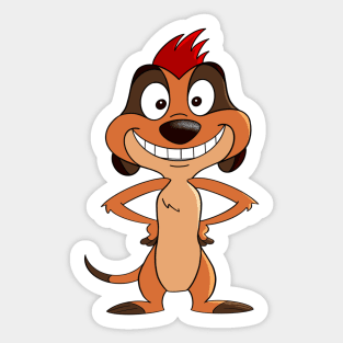 Timone character, The lion king, hakuna matata Sticker